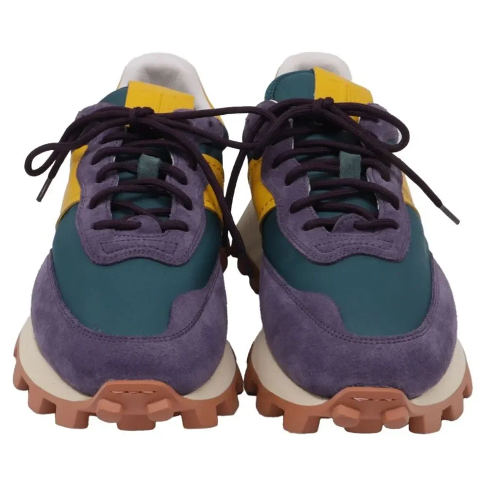 Tod's 1T Low-Top Sneakers in Multicolor Suede